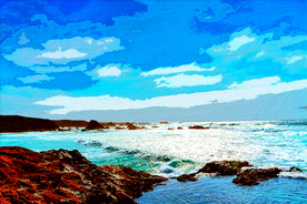 6090厘米装饰油画素材可印刷