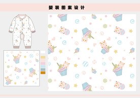 婴装图案  