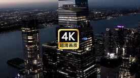 高端商务建筑群视频