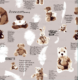 熊 大牌花型 无缝衔接