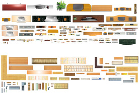 衣柜海报地产开发广告彩屏PSD