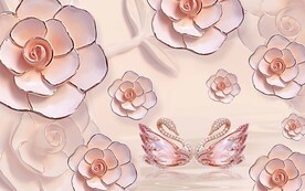 立体画电视背景墙