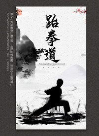 跆拳道海报
