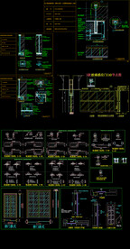 立柱玻璃栏板钢化夹胶构造做法