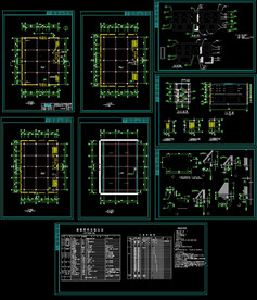 古建营业厅施工图 