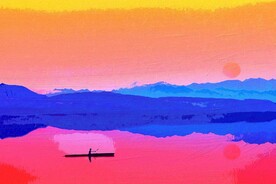 6090厘米装饰油画素材可印刷