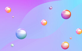 C4D漂浮电商618展板背景