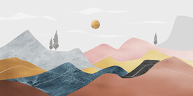 装饰画 晶瓷画 新中式