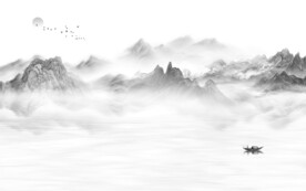 别墅高端新款山水 文件分层 