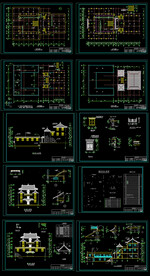 寺庙CAD建筑方案