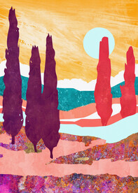 装饰画 晶瓷画 新中式