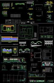 民居山庄建筑施工图