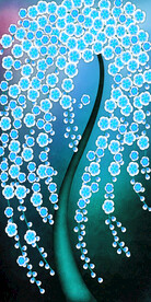 发财树 装饰画 晶瓷画