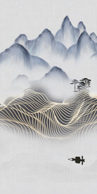 装饰画 晶瓷画 新中式