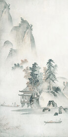 装饰画 晶瓷画 新中式