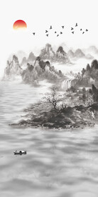 装饰画 晶瓷画 新中式