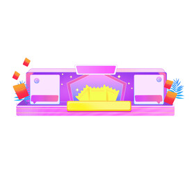 618电商大促边框元素