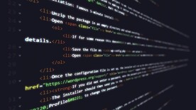 编程开发人员工作滚动计算机代码