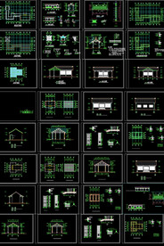 古建筑建筑施工图