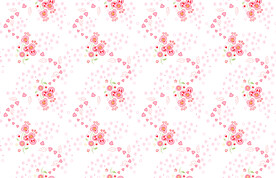 大牌抽象小花花卉