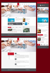 培训机构网站模板