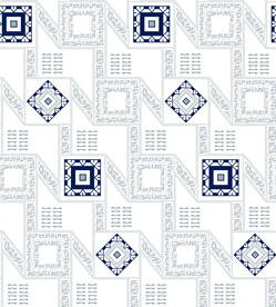 数码印花民族风格子