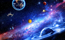 宇宙星空太阳系