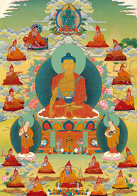 释迦摩尼与龙树菩萨