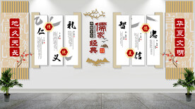 儒家经典文化墙