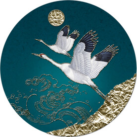 装饰画 晶瓷画 新中式