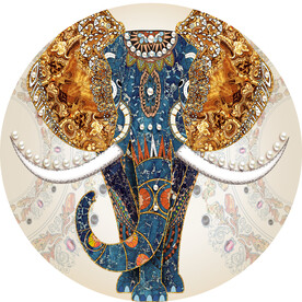 装饰画 晶瓷画 新中式