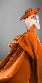 装饰画 晶瓷画 美女画