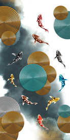 装饰画 晶瓷画 新中式