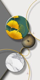 装饰画 晶瓷画 新中式