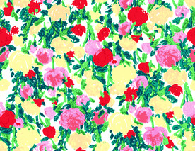  网点 花卉 矢量图