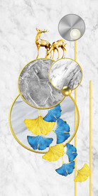 装饰画 晶瓷画 新中式