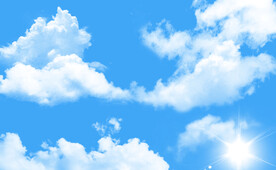 蓝天