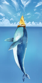 装饰画 晶瓷画 海豚