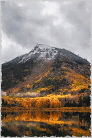 60X90客厅装饰画油画素材