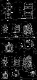 立体停车场CAD图库