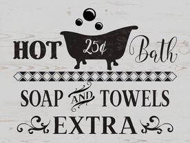 复古木板装饰画