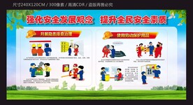 安全发展宣传栏