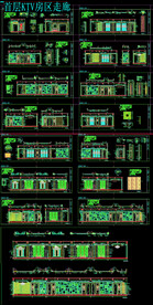 KTV房区走廊图纸