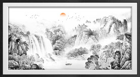 国画山水