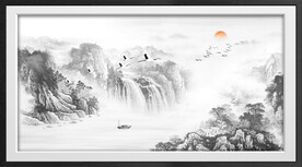 国画山水