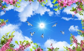 蓝天白云超大图