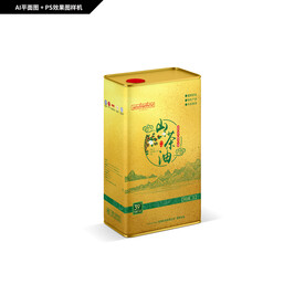 野生山茶油包装 土豪金山茶油