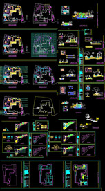 别墅建筑绿化图纸