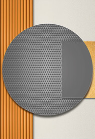 装饰画 晶瓷画 几何图