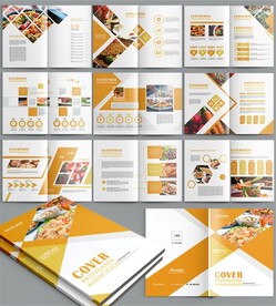 餐厅美食画册餐饮美食宣传